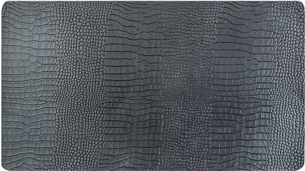 Cosy & Trendy Placemat Leder Recycled Zwart 43x30cm