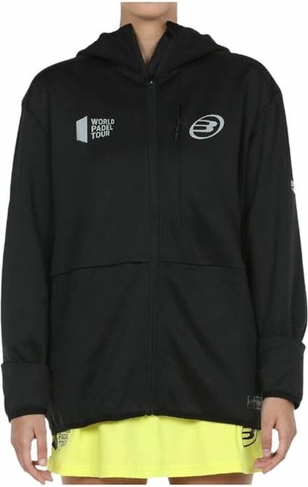 Bullpadel Llera dames sport jas zwart