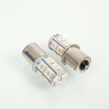 Ampoule LED Sifam pour Auto 12V 3.3W BA15S Orange Neuf