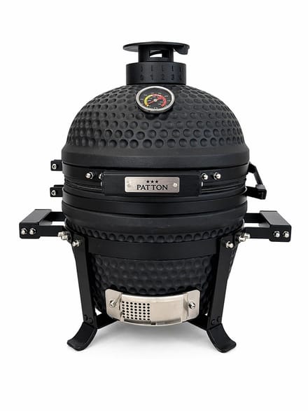 Patton Premium Mini 13" Kamado - Rooster Ø27 cm - Matzwart