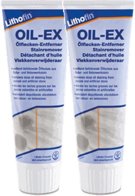 2x OIL-EX - Olievlekkenverwijderaar - Lithofin - 250 ml