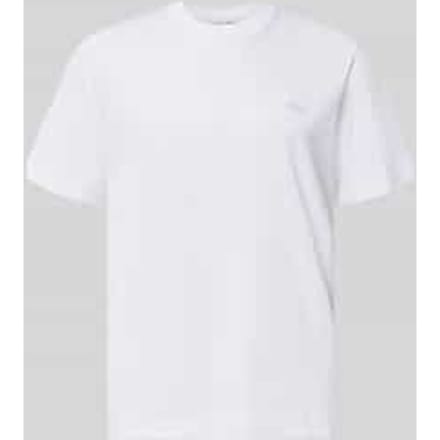 Regular fit t-shirt van puur katoen