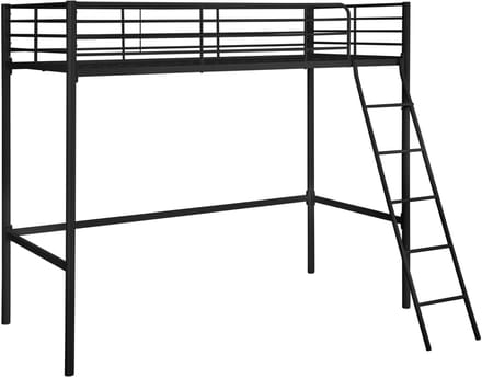 Clove-Hoogslaper - Zwart Metaal - 90 cm