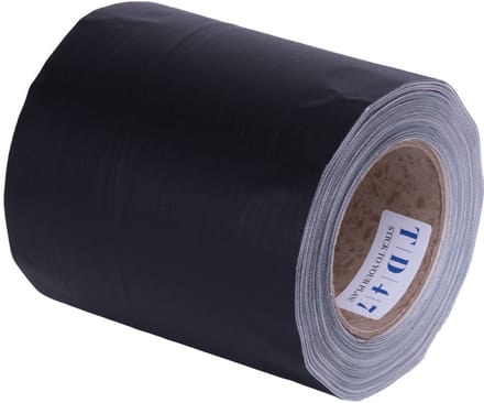 TD47 Cable Cover Tape 145mm x 30m Mat Zwart