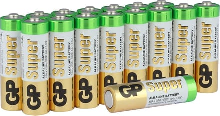 16x Alkalische AA Mignon Batterijen Lange Levensduur voor Dagelijks Gebruik