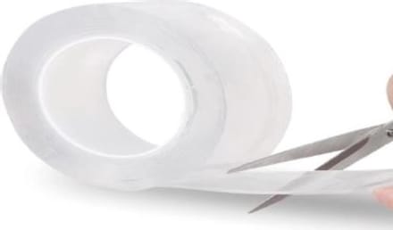 Benson Dubbelzijdige tape - Nano - 20 mm x 2 meter - Herbruikbaar en afwasbaar