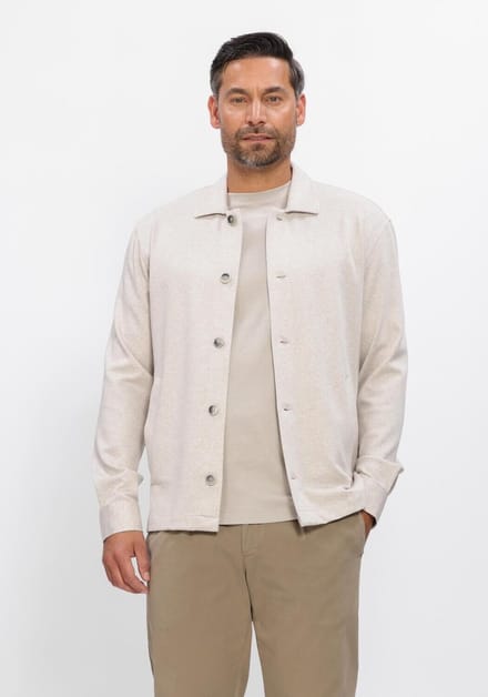 Gentiluomo Navigli Shirt Jacket Overshirts - Ecru - Maat L