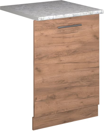 Vicco Fame-Line Vaatwasserfrontpaneel – 60 cm, WB Marmer Krachtige eik goud