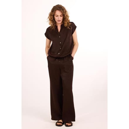 DIDI Dames Pants Riva Dark brown maat 34