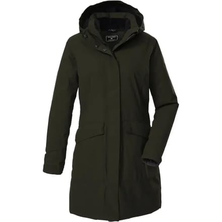 Waterdicht damesjack met lange capuchon Killtec Kow 18