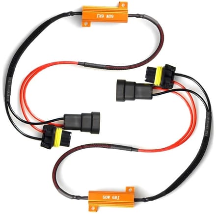 XEOD H8 / H9 / H11 LED Weerstand - Canbus - Resistor - Storing - 2 stuks
