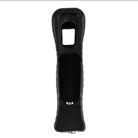 Allecto - MotionPlus Sensor Adapter - Wii Afstandsbediening - Zwarte Siliconen Bescherming - Sensor Adapter - Verbeterde Spelervaring - Geschikt vo..