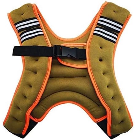 Quvo® Gewichtsvest - Gewichtsvesten - Bruin - ‎39cm x 27cm x 6cm