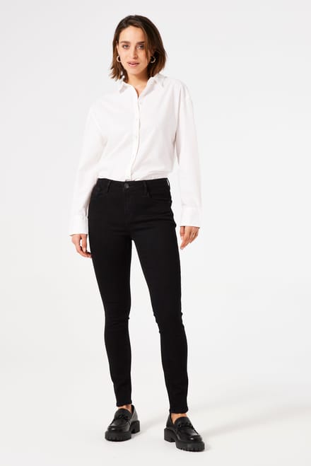 GARCIA Celia Dames Skinny Fit Jeans Zwart