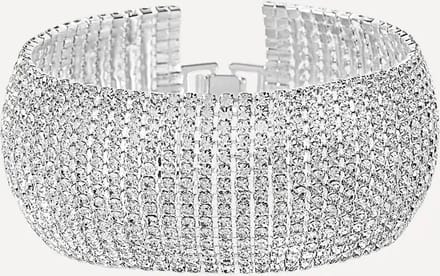 Margot Bardot Amber Armband Silver