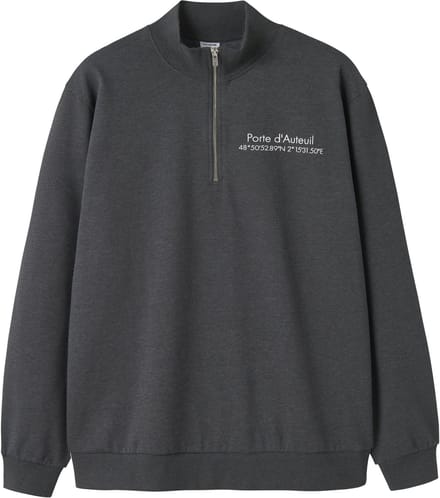 NAME IT - TAMCOX LS HALF ZIP LOGO NOOS - Heren - Vesten