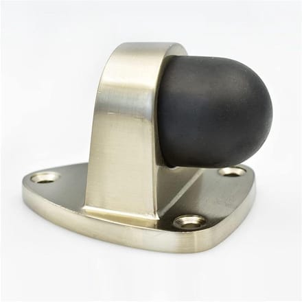 Deurstopper - Vloerstop - Deur Vastzetten - Zonder Boren - 2 Stuks - Zwart