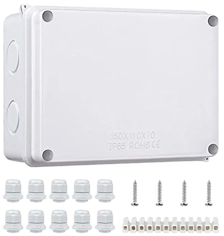 Solidchoice - Waterdichte Elektrische Aansluitdoos IP65 voor Buiten