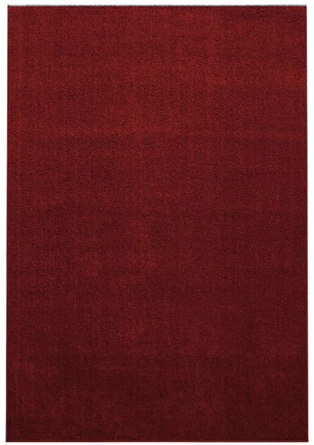 Ata Vloerkleed – Rood – Laagpolig met Vilt Onderkant