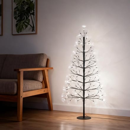 ACXIN LED‑lichtboom – 1500 LED’s – IP44 waterdicht – 150cm – koudwit – sneeuwdecoratie – binnen & buiten kerstversiering
