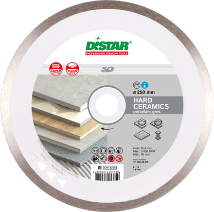 ''Distar'' Hard Ceramics diamantschijf 250mm