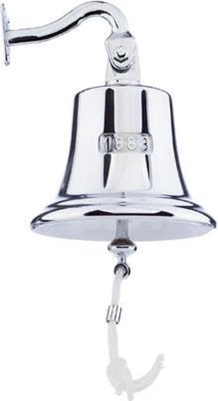 Scheepsbel Foresti & Suardi 1888 | verchroomd | 1,8kg | Ø160mm