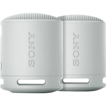 Sony SRS-XB100 Duo Pack Grijs