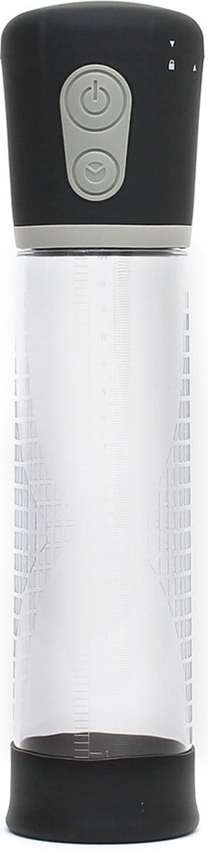Nooitmeersaai - Penispomp 30cm op batterijen zwart