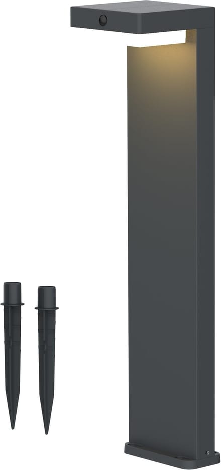 Luxform - Hybrid, 1x Dawson pathlight, 50/400LM, black