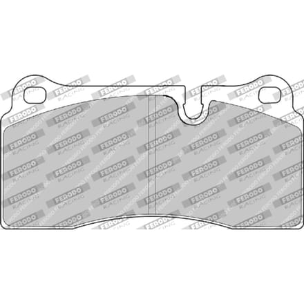 Remblokset FERODO Performance FDS1281, achter