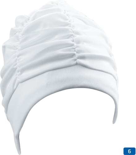 Dames stoffen badmuts, blauw
