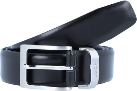 JOOP! Leren Riem Modern Coll. Belt 3,5 CM W100 Black Zwart