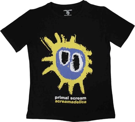 Primal Scream - Screamadelica Dames T-shirt - M - Zwart