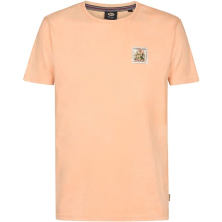 Petrol - Heren Shirt - M-1060-TSR623 - 2125 Tropical Orange