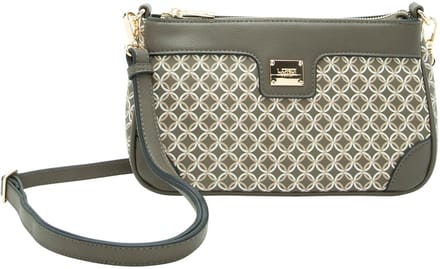 L.CREDI Pia Schoudertas 25.5 cm - Dames - dark taupe