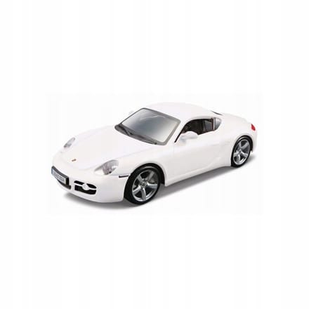 Bburago Porsche Cayman S 1:32 Metaal Model Auto Wit