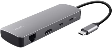 Trust Dalyx 8-in-1 – USB Adapter – Plug & Play – Universele Compatibiliteit