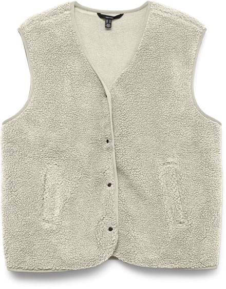 VERO MODA - VMJOSEFINE SL TEDDY GILET EXP - Dames - Gewatteerde jassen