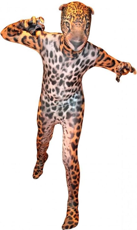 Morphsuits™ Jaguar Morphsuit - SecondSkin - Verkleedkleding - 164/176 cm