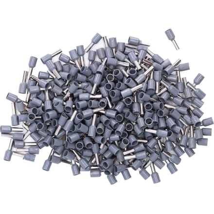 1000 Pièces Cosses Isolées Embouts Électriques à Sertir 12 AWG Kit Connecteurs d'Extrémité de Câble E4009