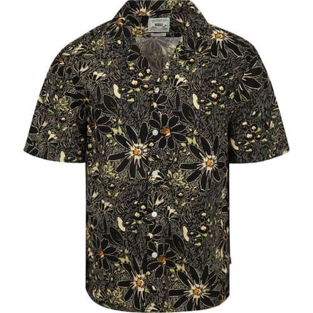Levi's Short Sleeve Overhemd Sunset Camp Zwart - Maat S - Heren - Overhemden Casual