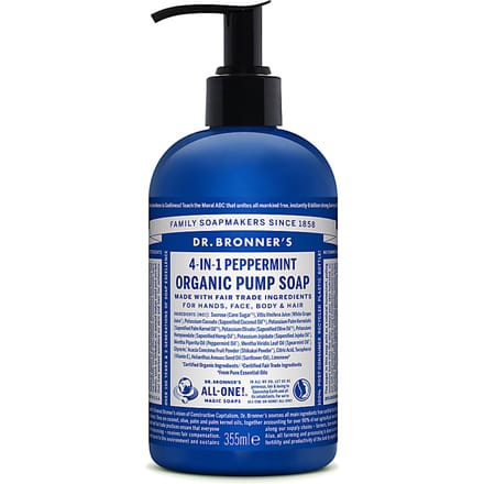 Dr. Bronner's Shikakai Peppermint Vloeibare zeep - 355ml
