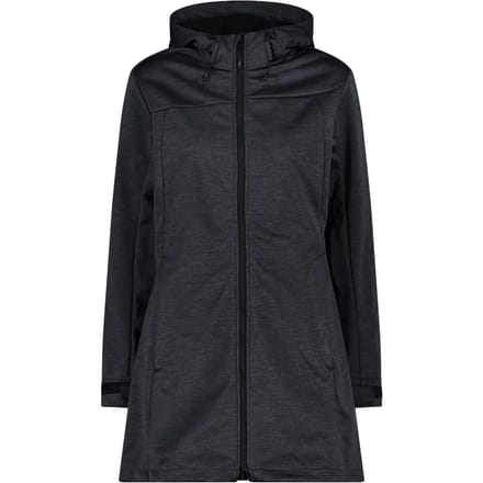 Vrouwelijke softshell hoodie jas CMP