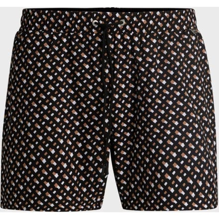 regular fit zwembroek met all-over motief model 'MANU NEW'