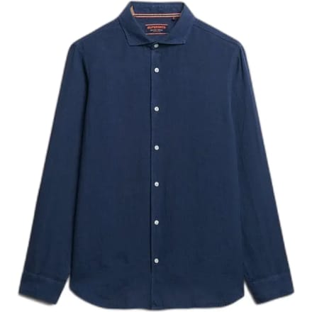 Superdry Vacation Linnen LS Overhemd Heren - Maat XL