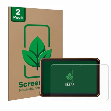 2 Stuks Screenprotector voor Blackview Active 8 Pro 10.36" - Hoogwaardige Beschermfolie transparant