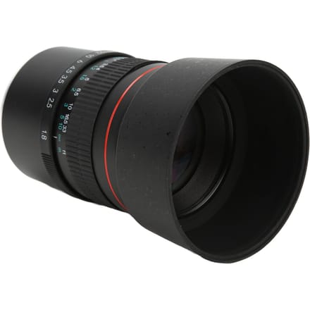 85mm F1.8 Cameraobjectief met groot diafragma Medium teleobjectief Handmatige scherpstelling Full-frame Portretobjectief voor black