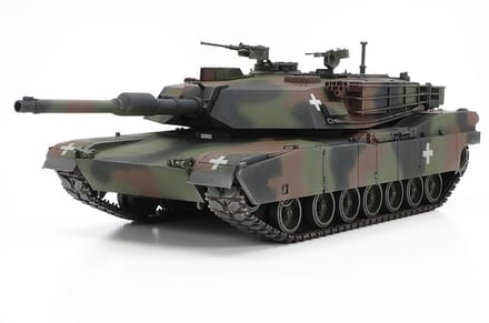 Tamiya Modelbouwpakket Militaire voertuigen - 25216 U.S. M1A1 Abrams Tank - Ukraine Plastic - 1:35 - Modelbouw
