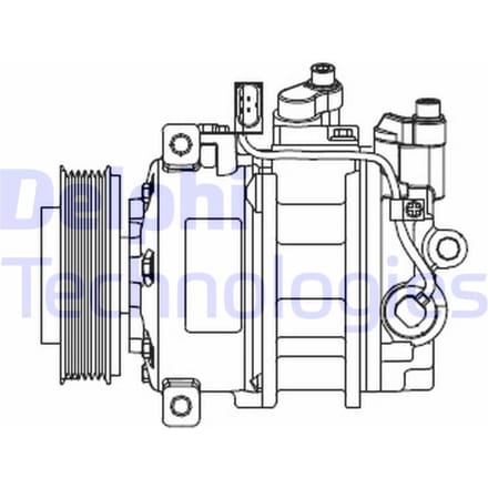 Compressor airconditioning DELPHI CS20546