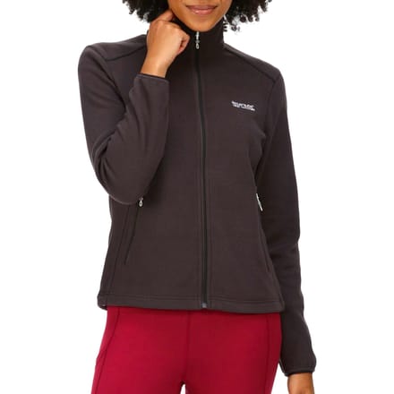 Fleece Wandelen Dames Hoge Kraag Ritszakken Floreo Iv